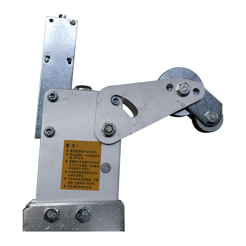 Plataforma de suspensión Cerradura de seguridad antiinclinación