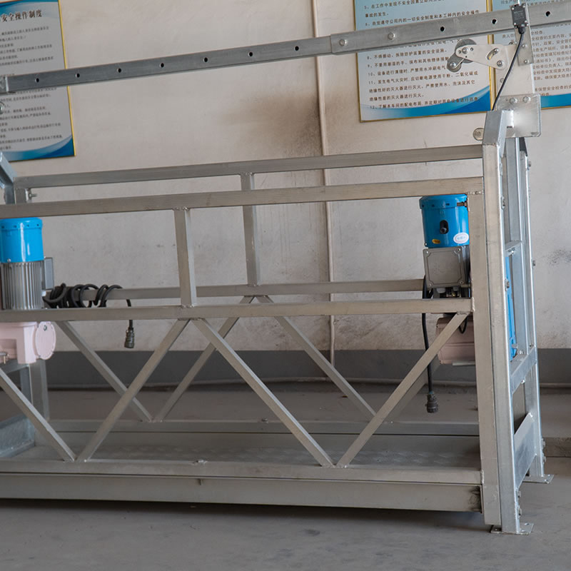 Sistemas de andamios suspendidos de gran altura