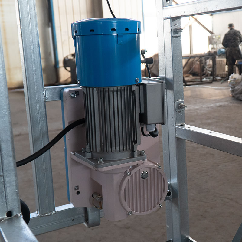 Polipasto para elevador de servicio de turbinas eólicas