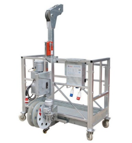 Andamio suspendido de un solo punto