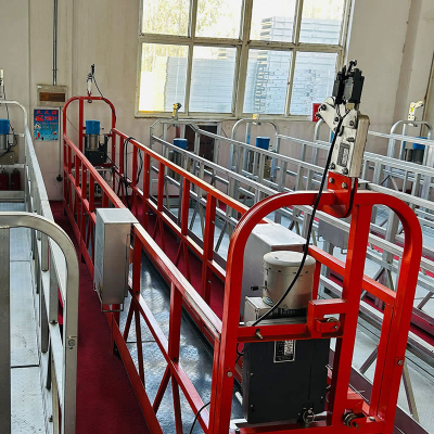 Plataforma suspendida de cable galvanizado