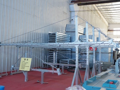 Plataforma de puente colgante