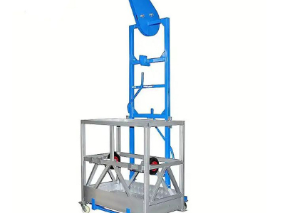 Andamio suspendido de un solo punto