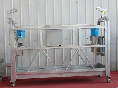 Plataforma suspendida de construcción