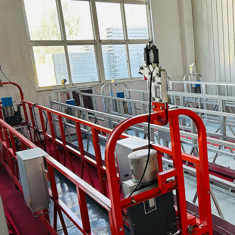 Plataforma elevadora de limpieza de ventanas de gran altura Plataforma elevadora de limpieza de ventanas de gran altura