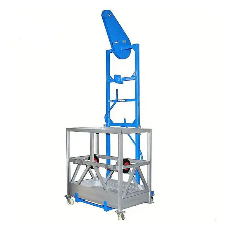 Plataforma de personal suspendida con grúa Plataforma de personal suspendida con grúa