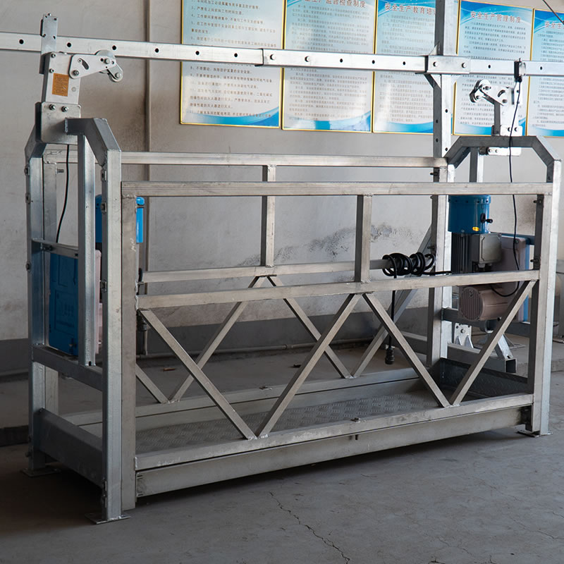 Plataforma colgante suspendida galvanizada Plataforma colgante suspendida galvanizada