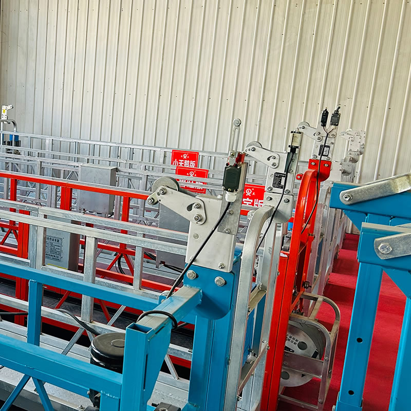 Plataforma suspendida de aluminio de un solo punto Zlp250 Plataforma suspendida de aluminio de un solo punto Zlp250