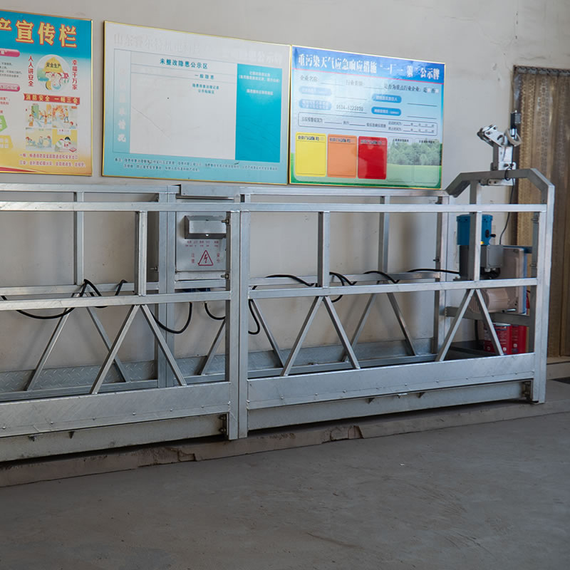 Plataforma de trabajo suspendida para construcción de galvanización en caliente Plataforma de trabajo suspendida para construcción de galvanización en caliente