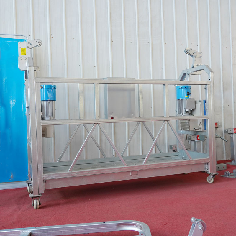 Plataforma suspendida galvanizada